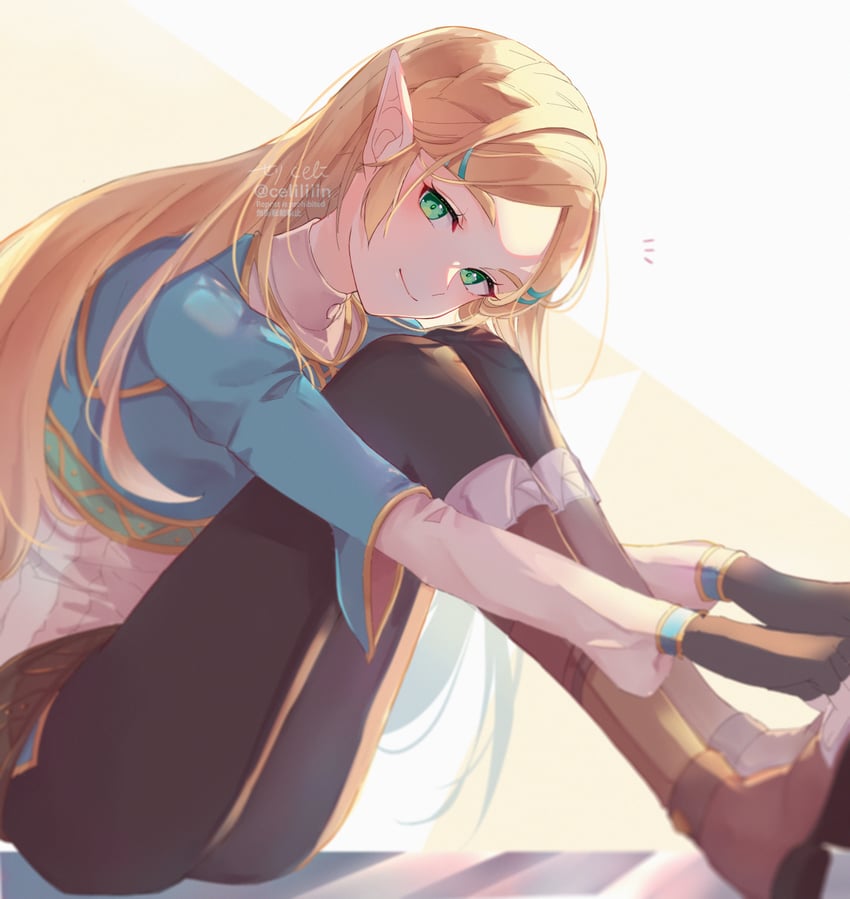 princess zelda (the legend of zelda and 1 more) drawn by seri_(yuukasakura)