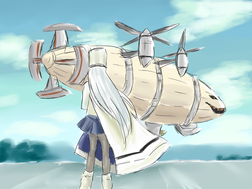 kirov (azur lane and 5 more) drawn by mks_daisenpai