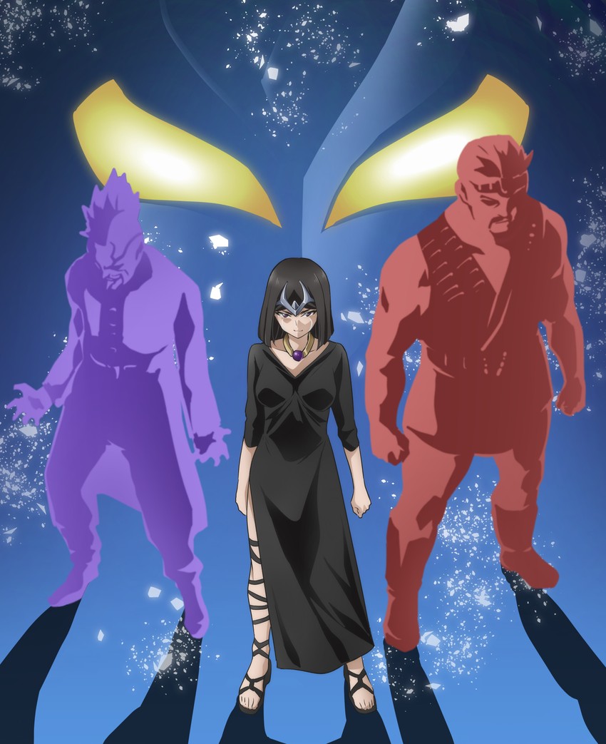 camearra, hudra, and darramb (ultra series and 1 more) drawn by tsunashima_shirou