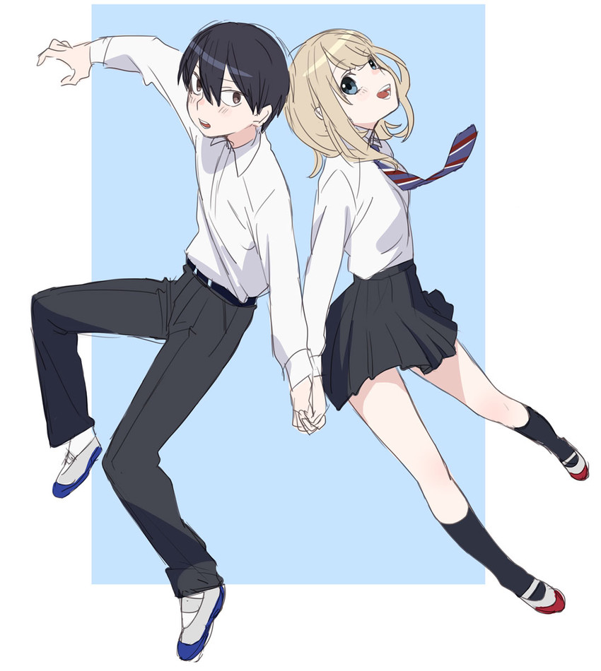 sasaki and kobayashi (original and 1 more) drawn by musco