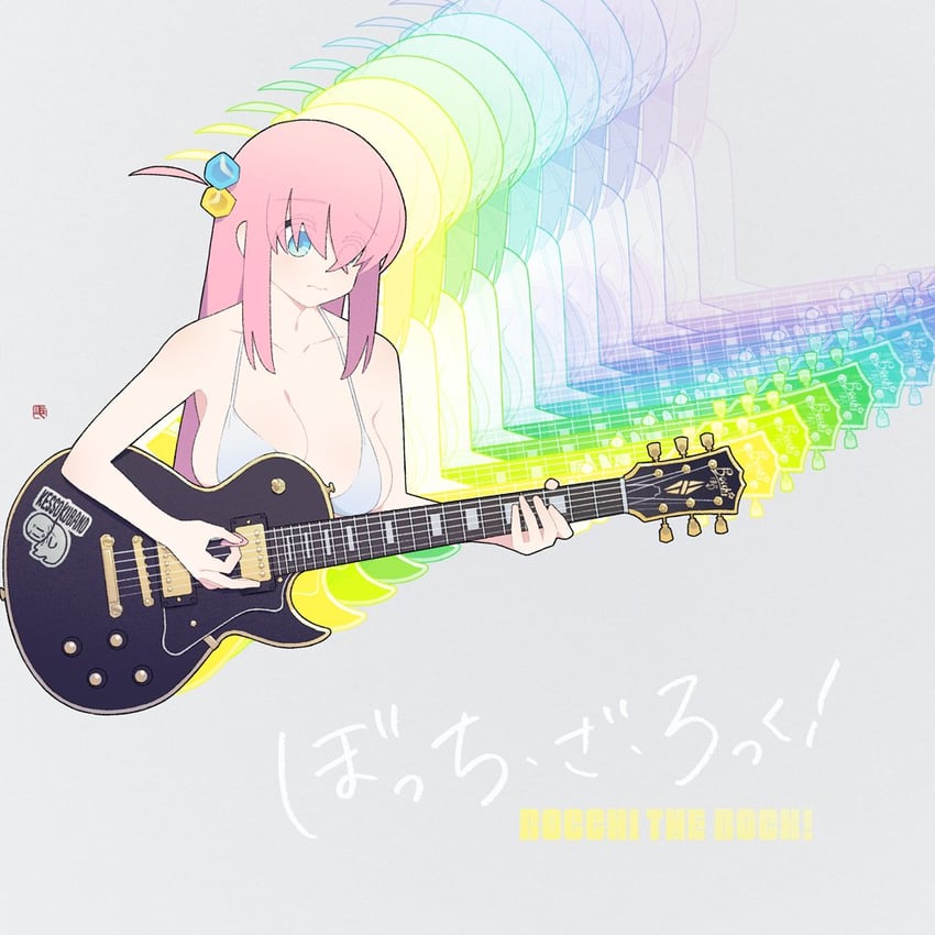 gotoh hitori (bocchi the rock!) drawn by yan_wan