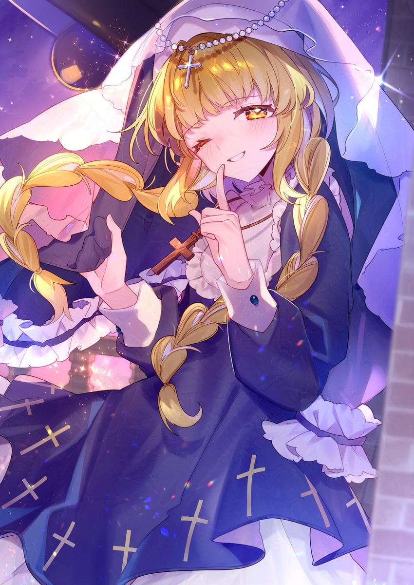 lebkuchen (little goody two shoes) drawn by aya_(aya_op10s)