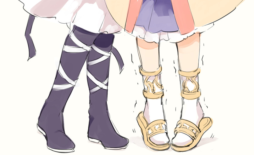 hijiri byakuren and toyosatomimi no miko (touhou) drawn by tori_(10ri)