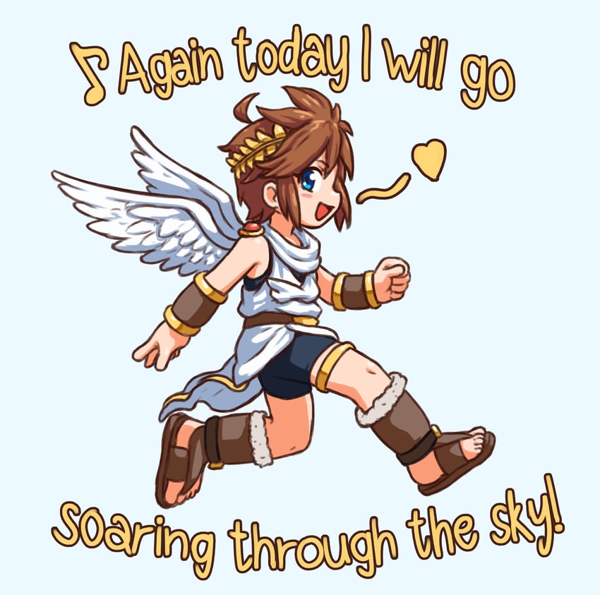 pit (kid icarus and 1 more) drawn by beachepisode