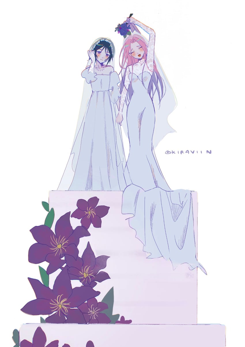 sua and mizi (alien stage) drawn by kiraviin