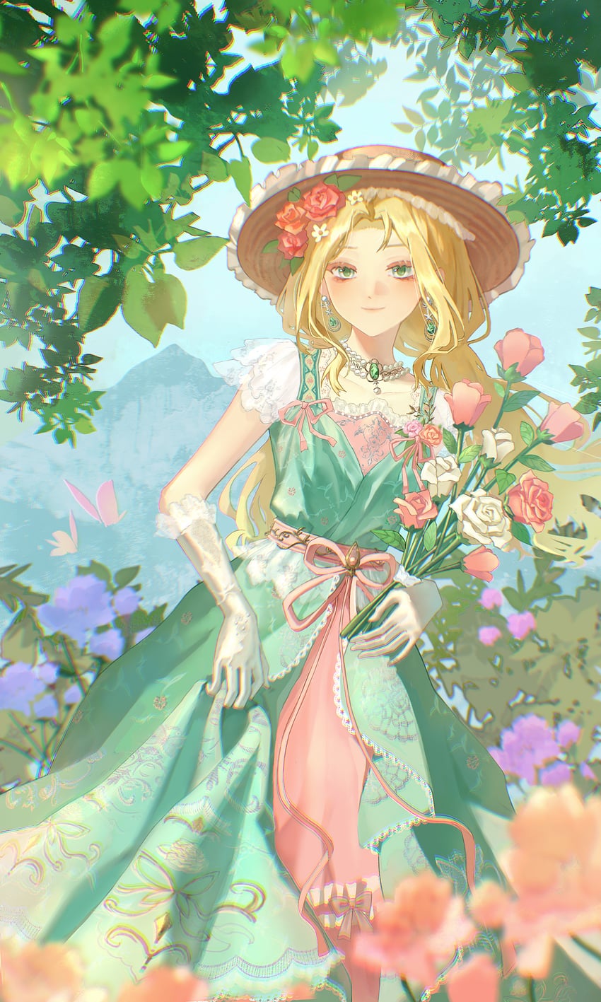 verdant melodies (nikki and 1 more) drawn by mokara
