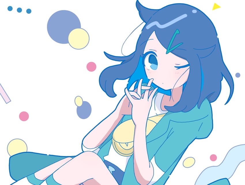 liko (pokemon and 1 more) drawn by seiun_(hoshigumo_72)
