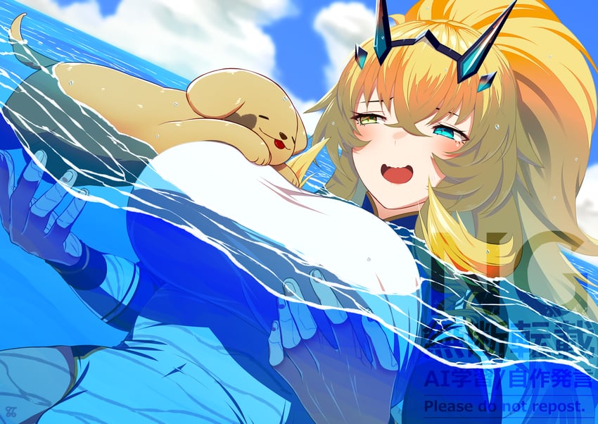 barghest and genpachi (fate and 1 more) drawn by kuroshiro_(ms-2420)