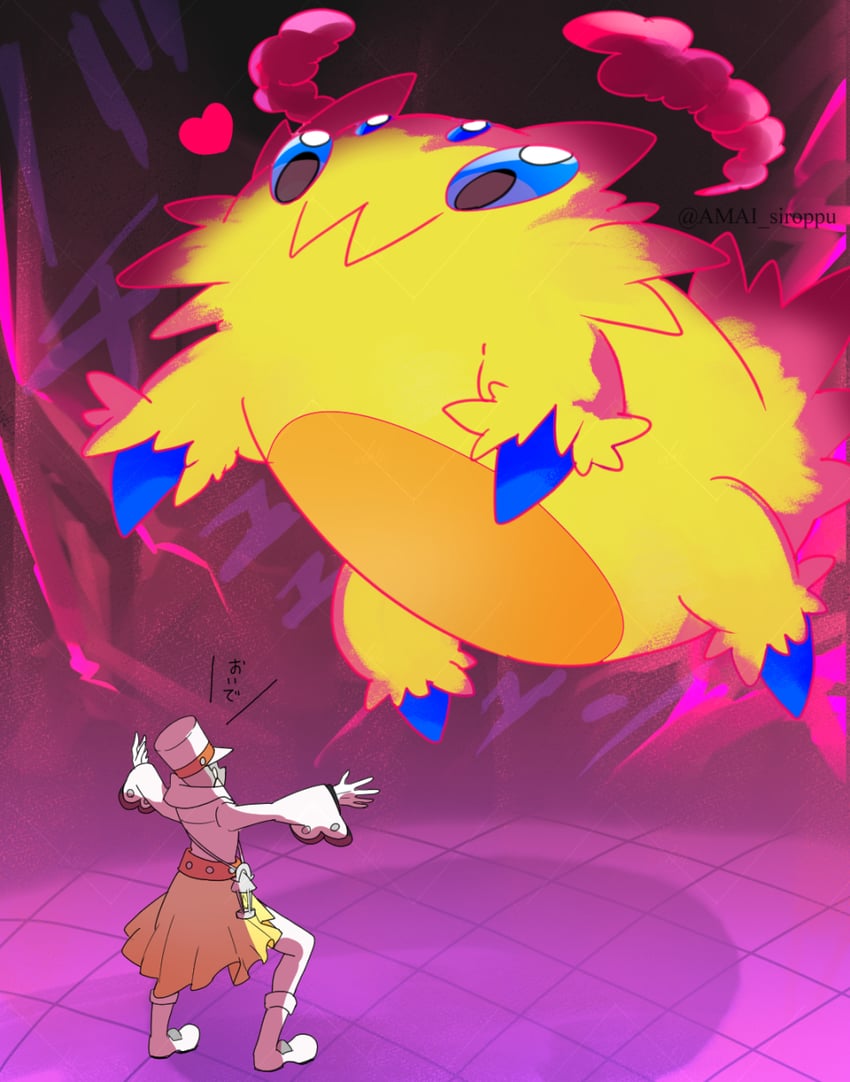 emmet and joltik (pokemon and 1 more) drawn by dabu_(dabuchan)
