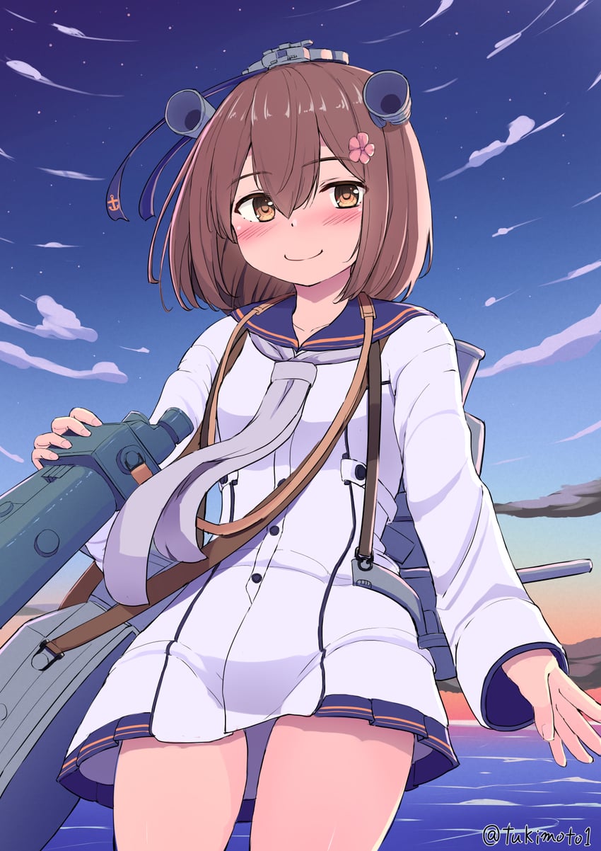 yukikaze and yukikaze kai ni (kantai collection) drawn by tsukimoto_reiji