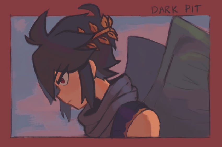 dark pit (kid icarus and 1 more) drawn by lorinovashley
