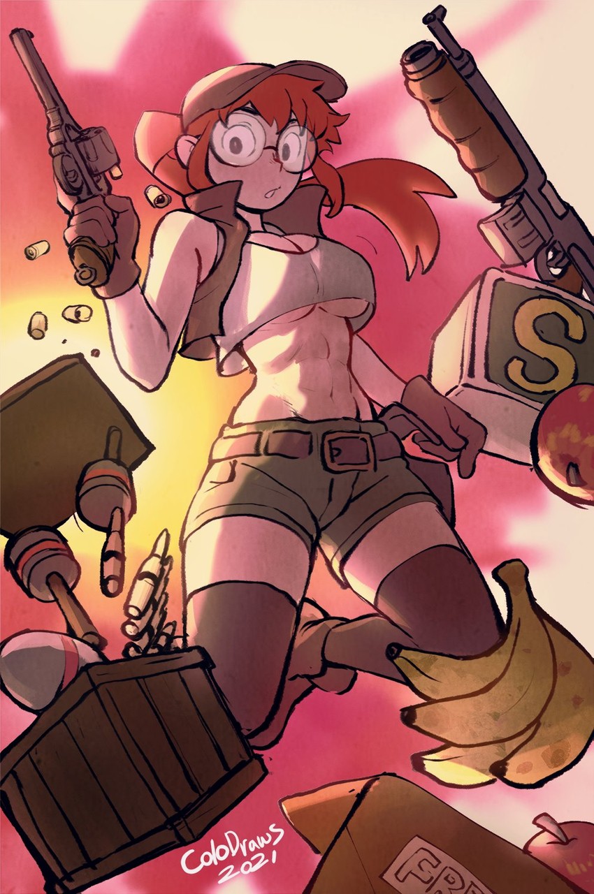 fio germi (metal slug and 1 more) drawn by colo_(nagrolaz)