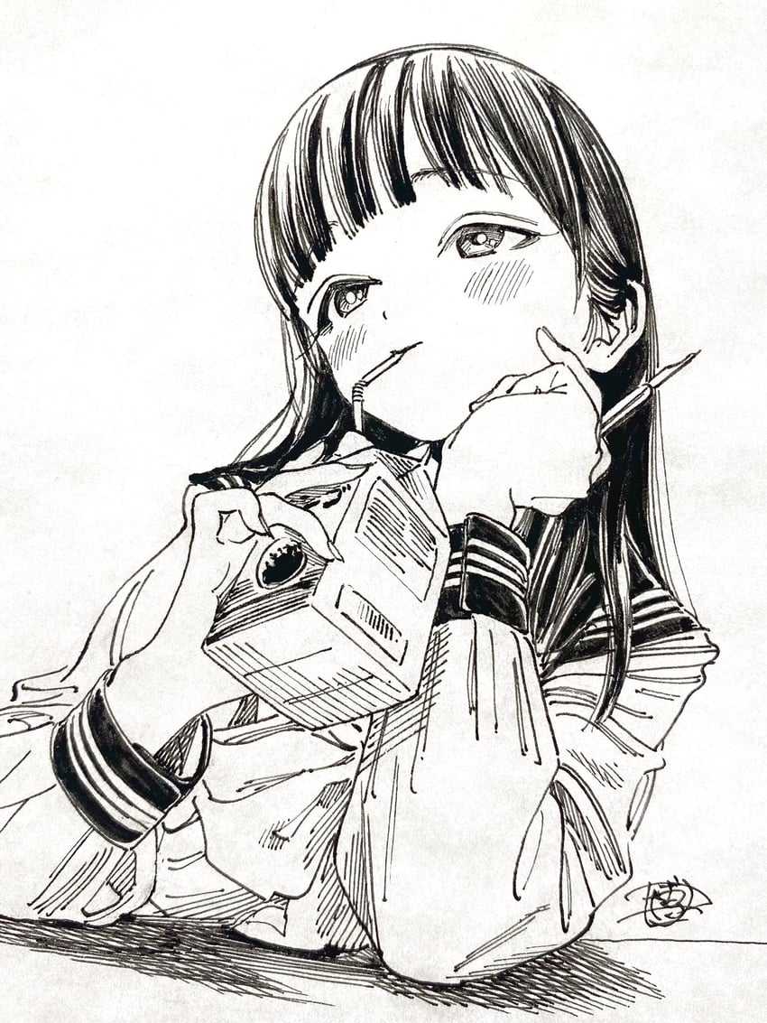 akebi komichi (akebi-chan no serafuku) drawn by hiro_(dismaless)