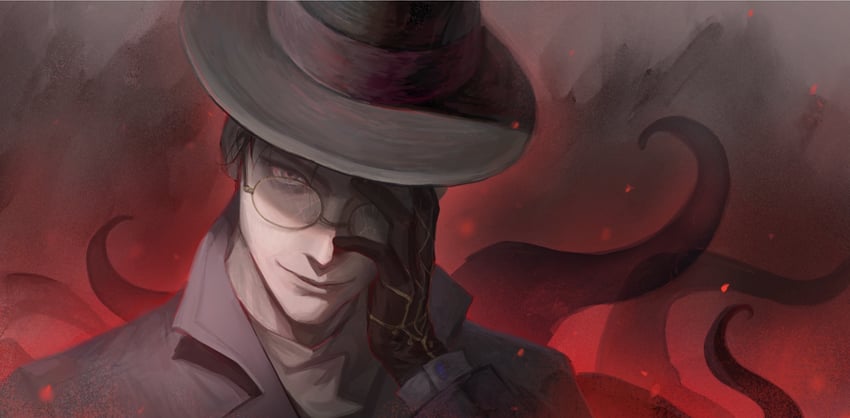 klein moretti and gehrman sparrow (lord of the mysteries) drawn by baiyouym