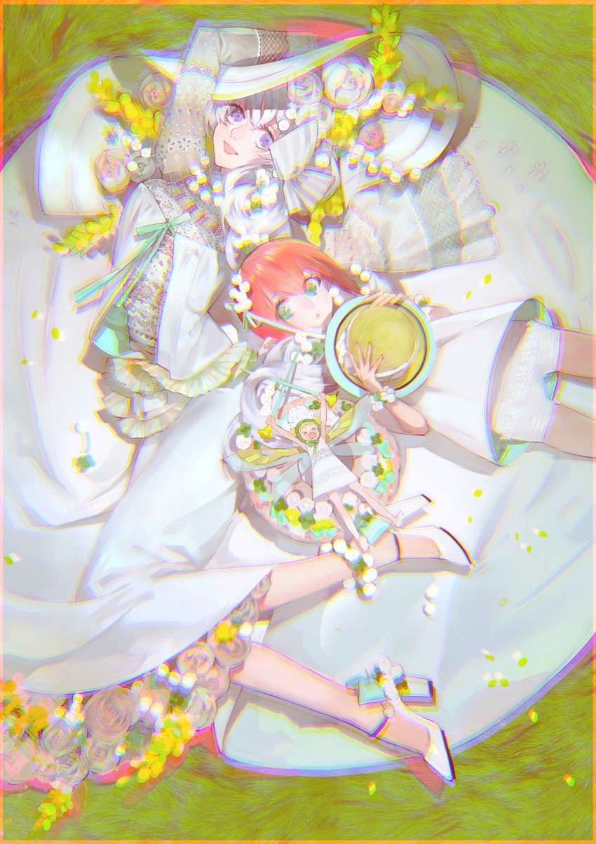 r-riru and licorice (pixiv fantasia and 1 more) drawn by nishihara_isao