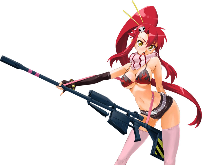 yoko littner (tengen toppa gurren lagann) drawn by mori_kotarou