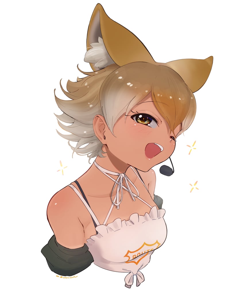 coyote (kemono friends and 1 more) drawn by beleven