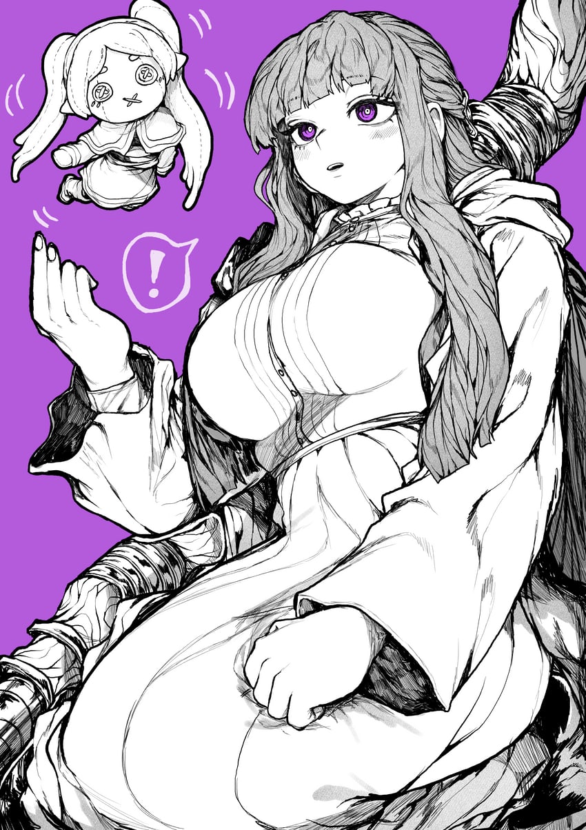 frieren and fern (sousou no frieren) drawn by yotsumi_shiro