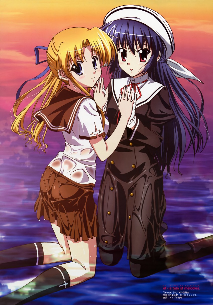 amamiya yuuko and hayama mizuki (ef) drawn by sugiyama_nobuhiro