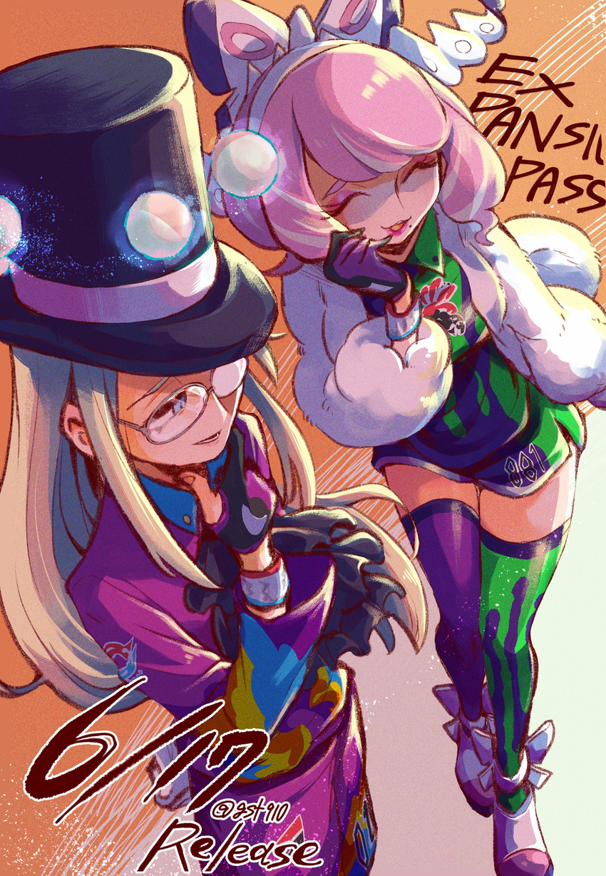 klara and avery (pokemon and 1 more) drawn by kudou_(gst910)