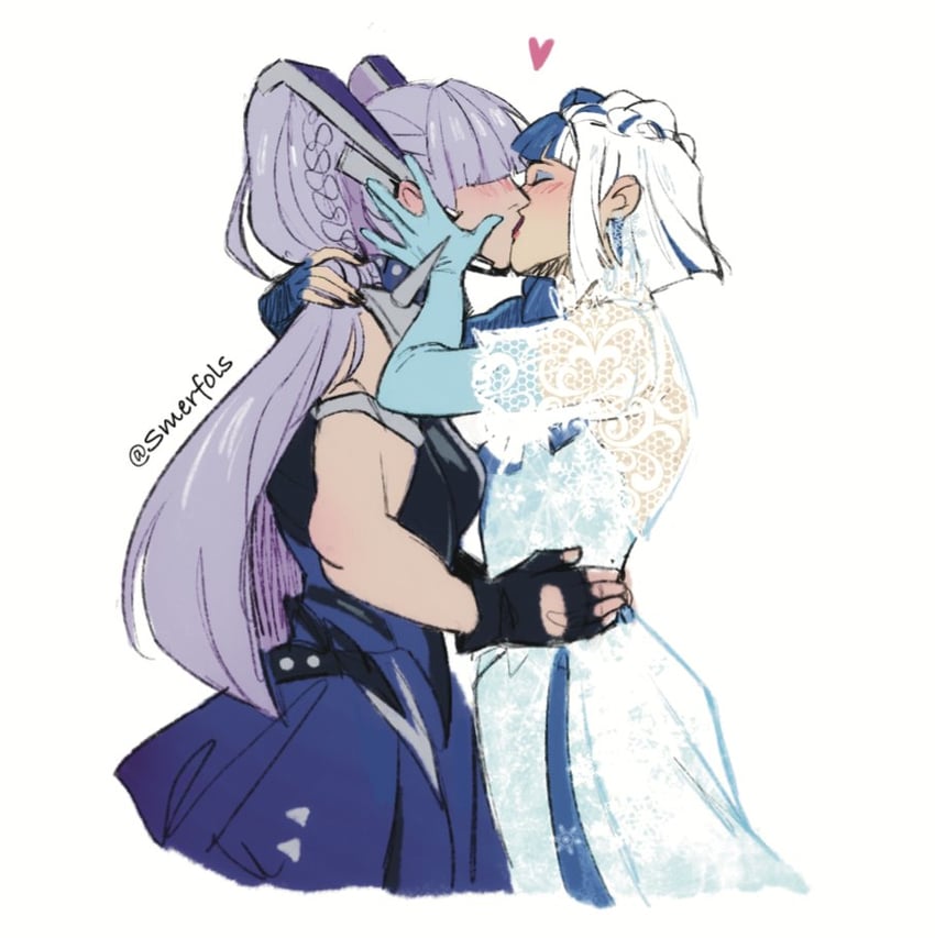 luna snow and magik (marvel and 2 more) drawn by smerfols