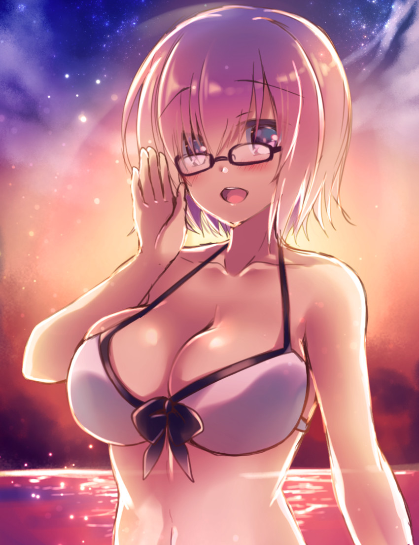 mash kyrielight (fate and 1 more) drawn by suzunone_rena