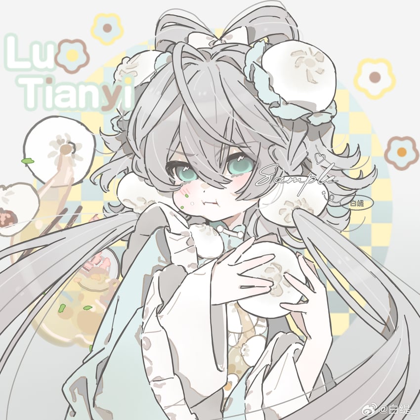 luo tianyi (vocaloid and 1 more) drawn by bity3155660241