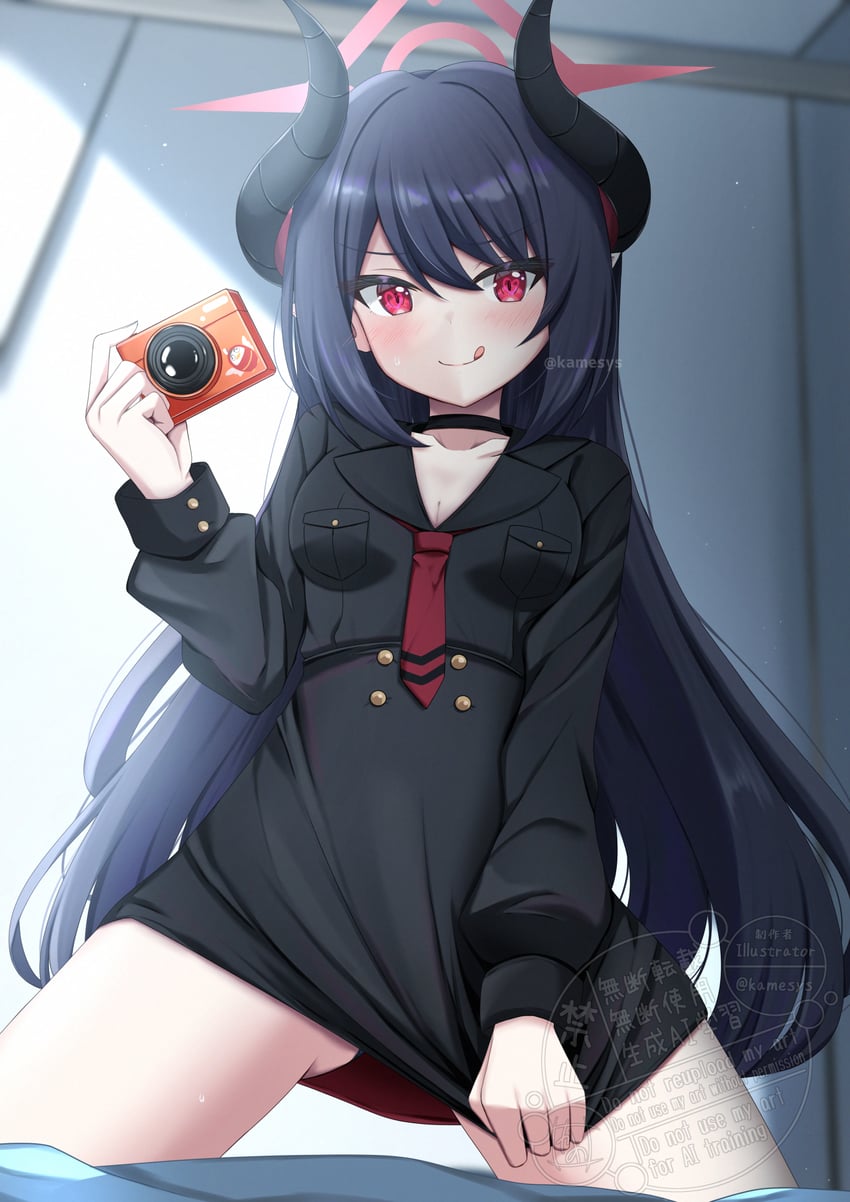 chiaki (blue archive) drawn by kamesys