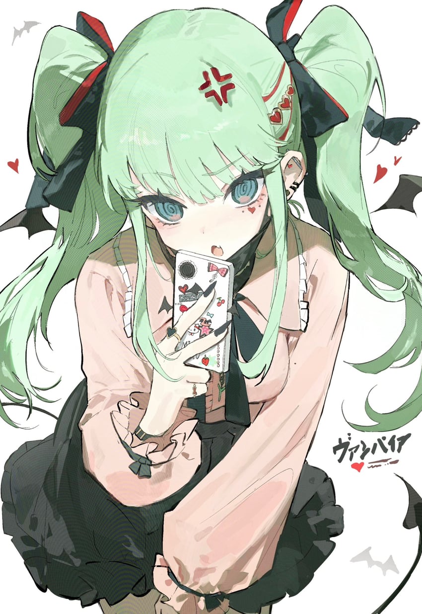 hatsune miku and hello kitty (vocaloid and 3 more) drawn by kaiaik_(zheliakaina)