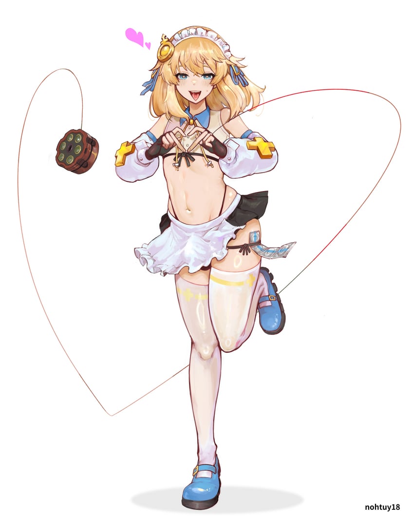 bridget (guilty gear and 1 more) drawn by nohtuy