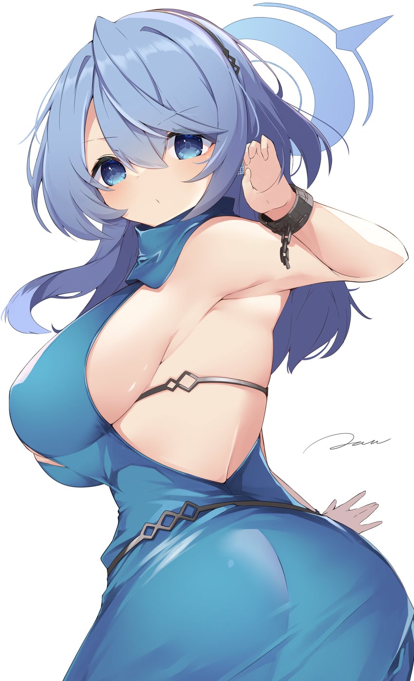ako (blue archive) drawn by jam_(jamjam777)