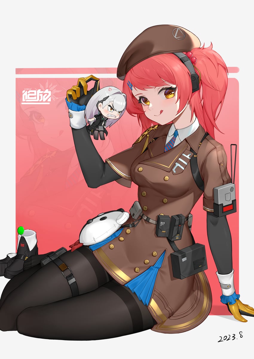 mp7, ak-alfa, cheeta, and tololo (girls' frontline and 1 more) drawn by taoyan_lajiaomian