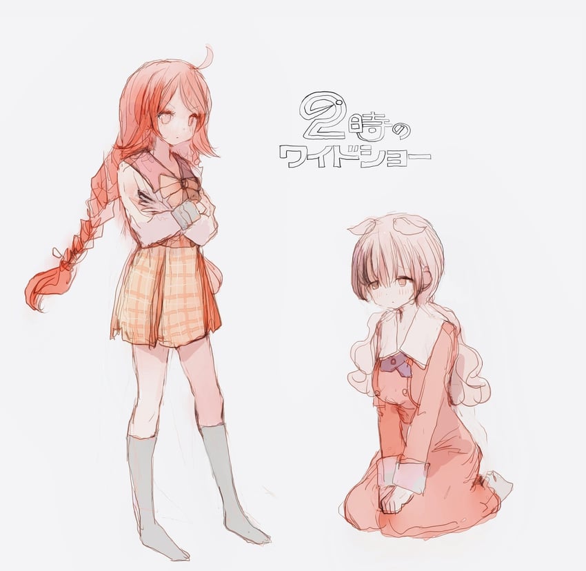 himuro lavi and satomi nayuta (mahou shoujo madoka magica and 1 more) drawn by 86thunder