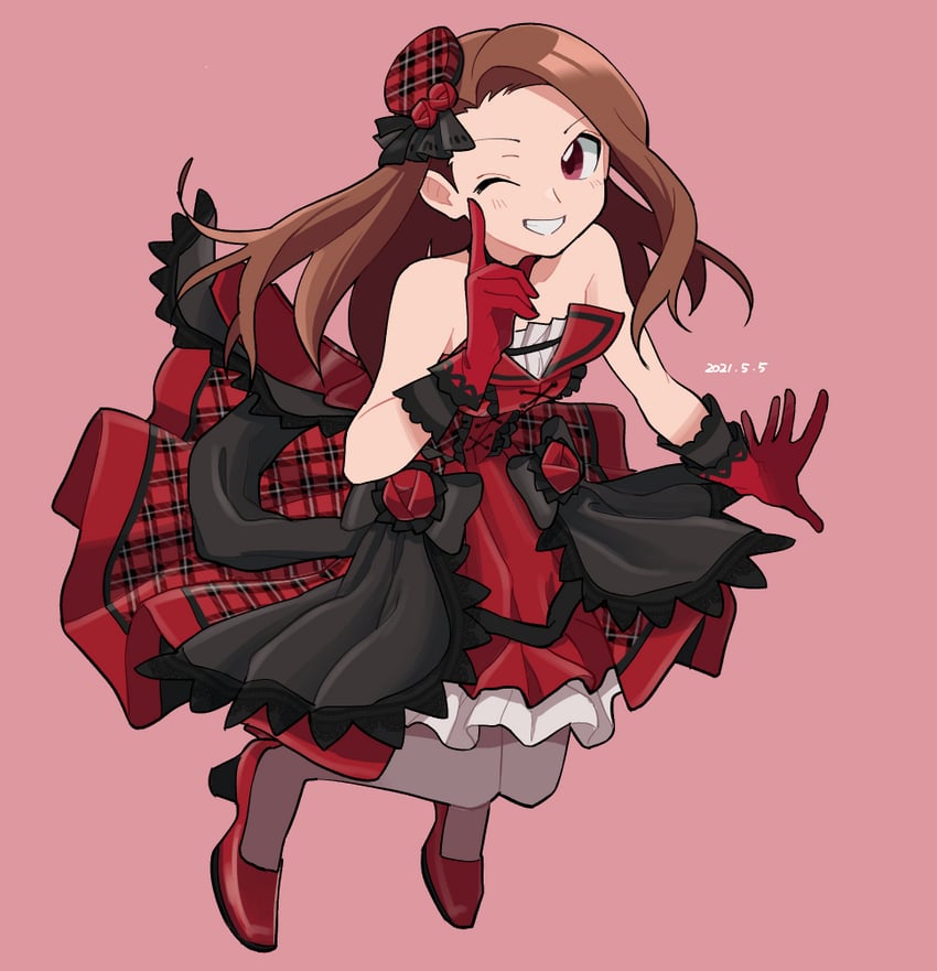 minase iori (idolmaster and 2 more) drawn by tarako_oniyon