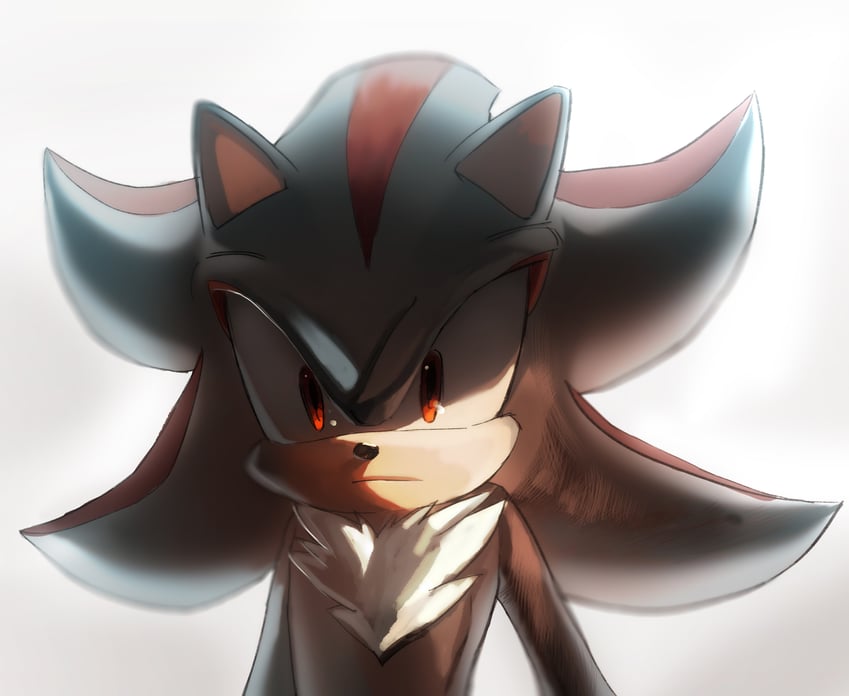 shadow the hedgehog (sonic) drawn by legeh