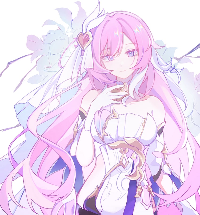 elysia (honkai and 1 more) drawn by hongshao_zhi_yu