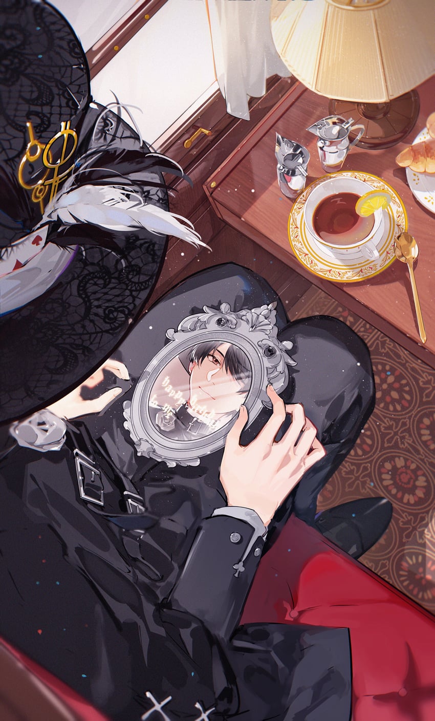klein moretti and arrodes (lord of the mysteries) drawn by suixinhaoba