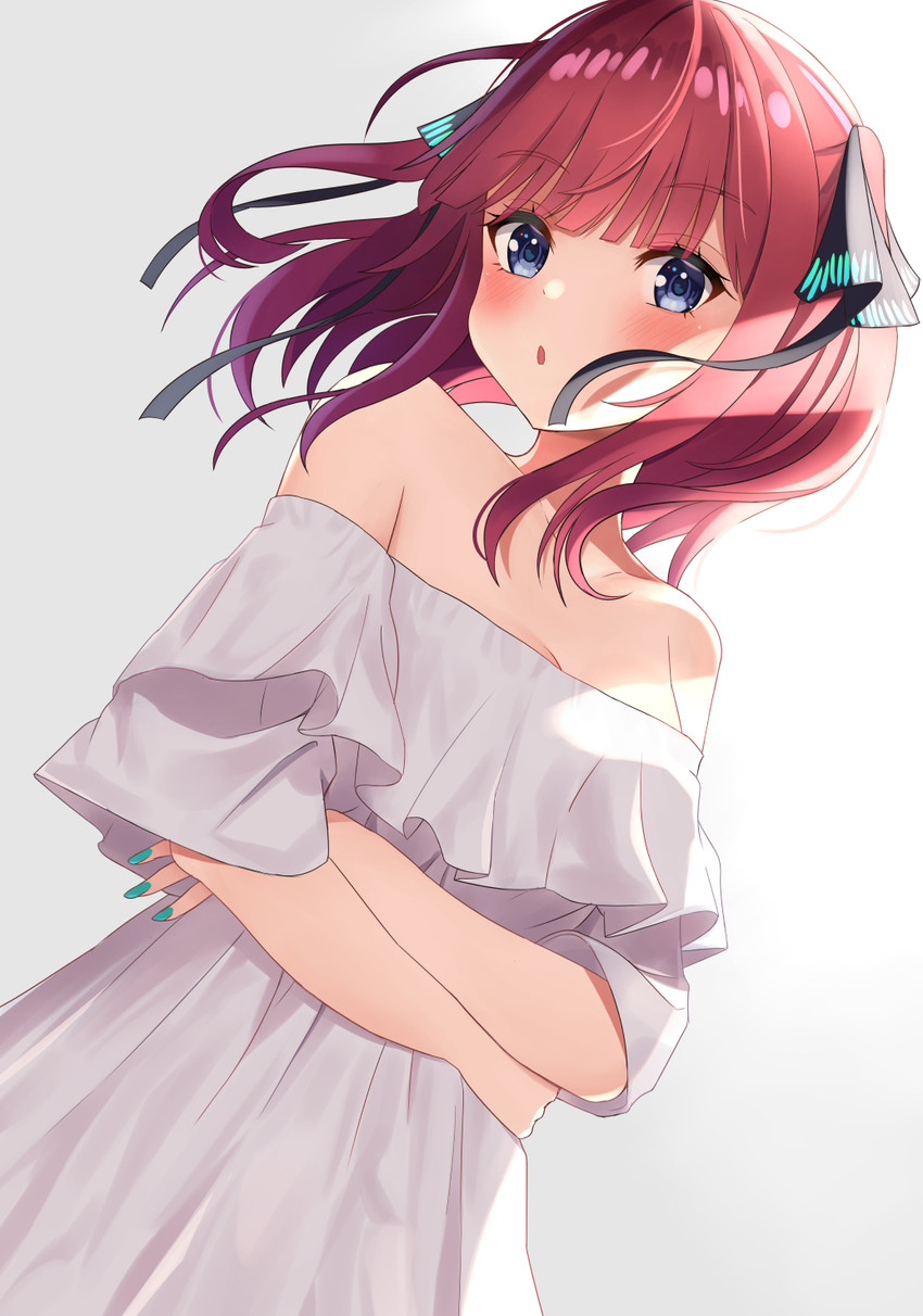 nakano nino (go-toubun no hanayome) drawn by saki_(saki_paint)
