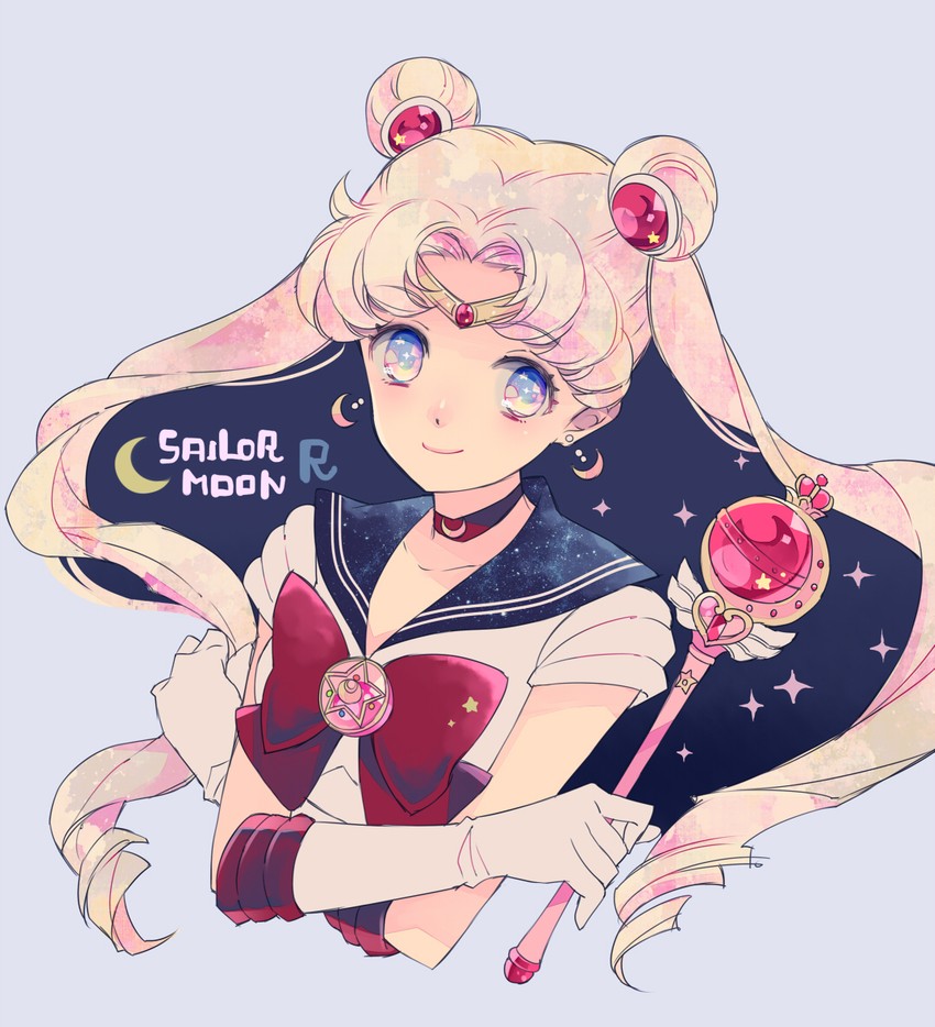 tsukino usagi and sailor moon (bishoujo senshi sailor moon and 1 more) drawn by saki_(hxaxcxk)