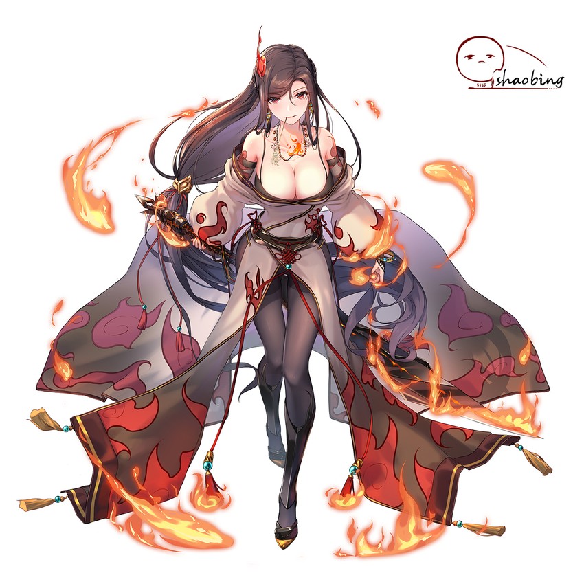 zhurong (ark order) drawn by you_ni_ge_shaobing