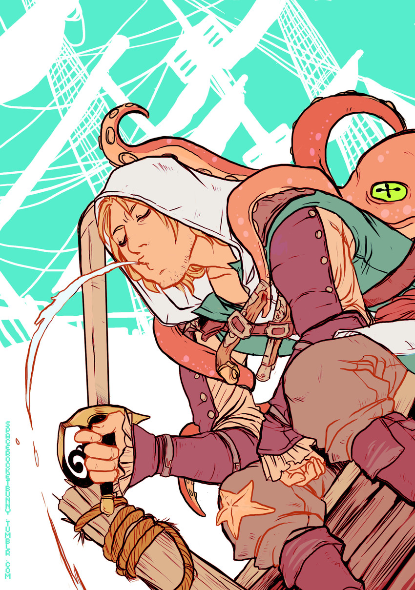 edward kenway (assassin's creed and 1 more) drawn by spacerocketbunny