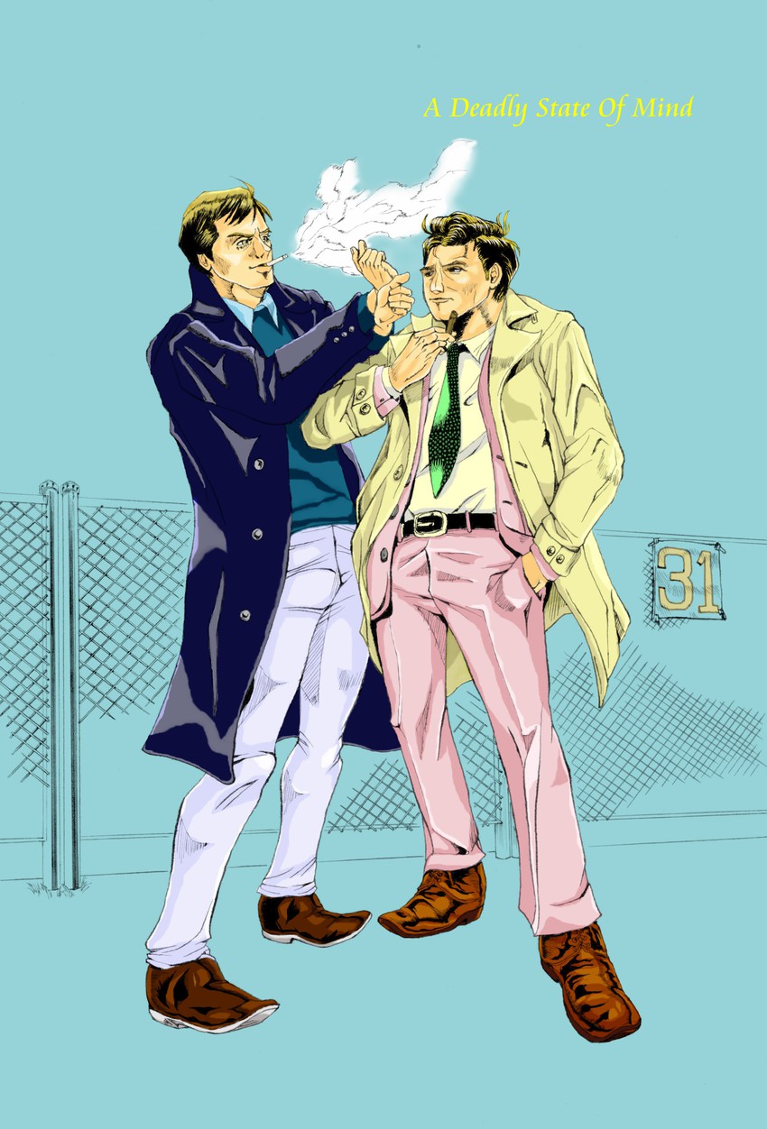 lieutenant columbo (columbo) drawn by paperclip_people