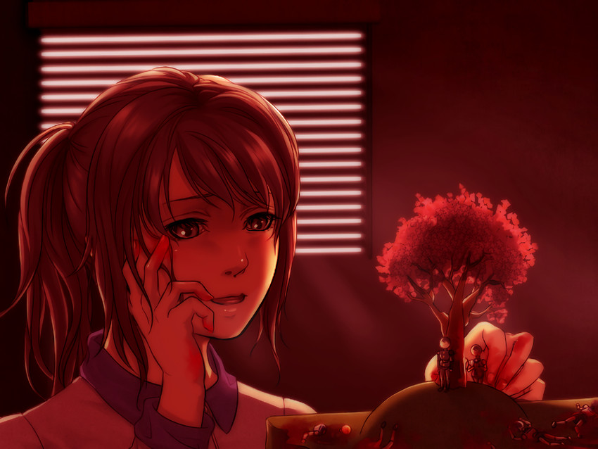 ayano aishi (yandere simulator) drawn by sm-exery