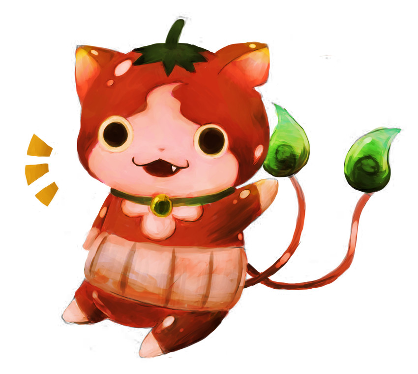 ichigonyan (youkai watch and 1 more) drawn by howapopo