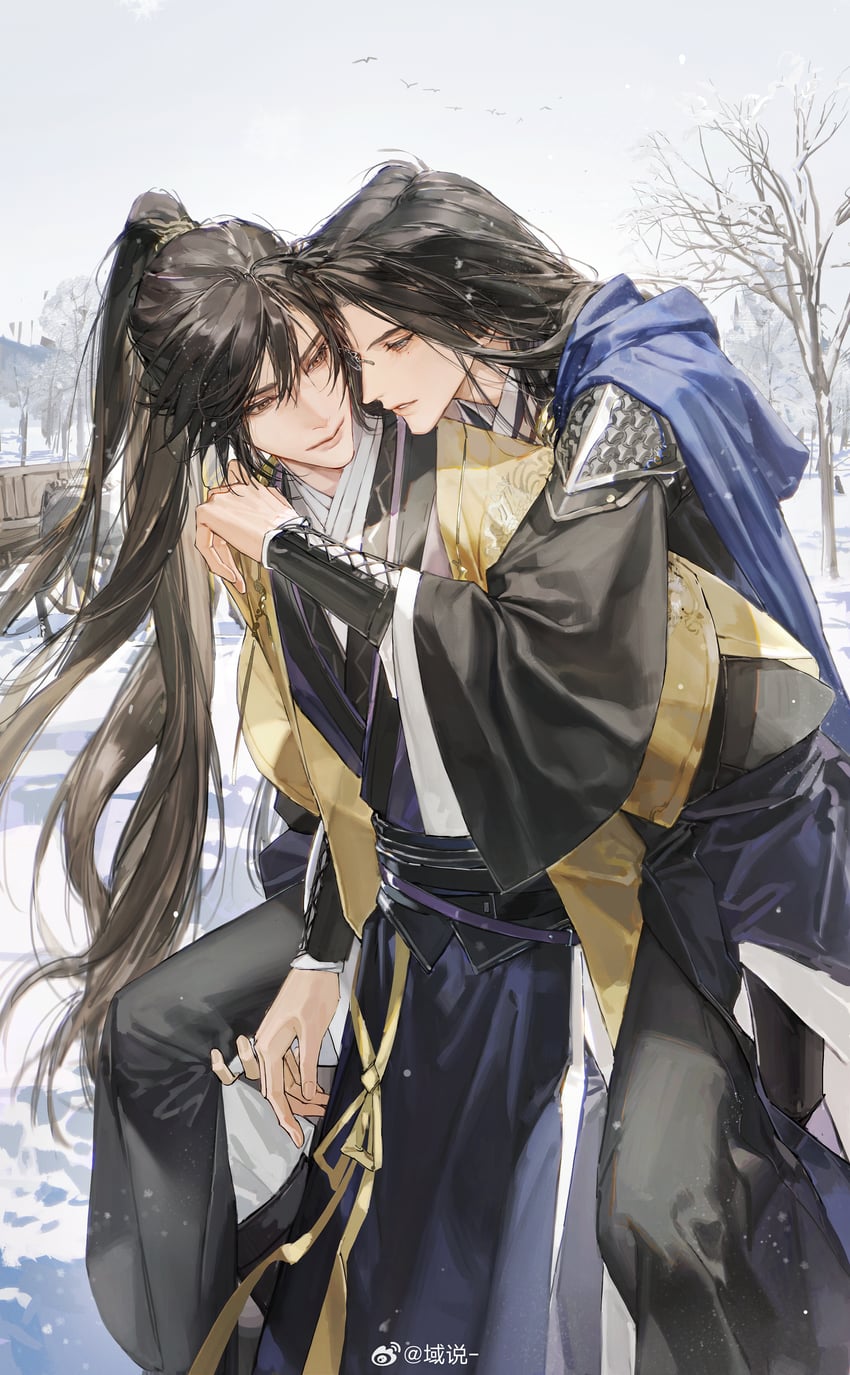 gu yun and chang geng (sha po lang) drawn by yu_shuo_de_nian_ji_zhu