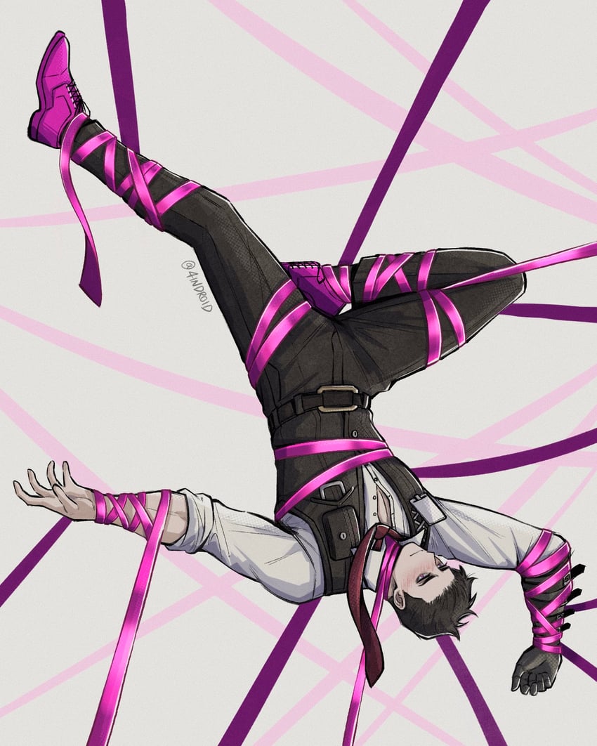meursault and pink shoes (project moon and 1 more) drawn by 4indroid