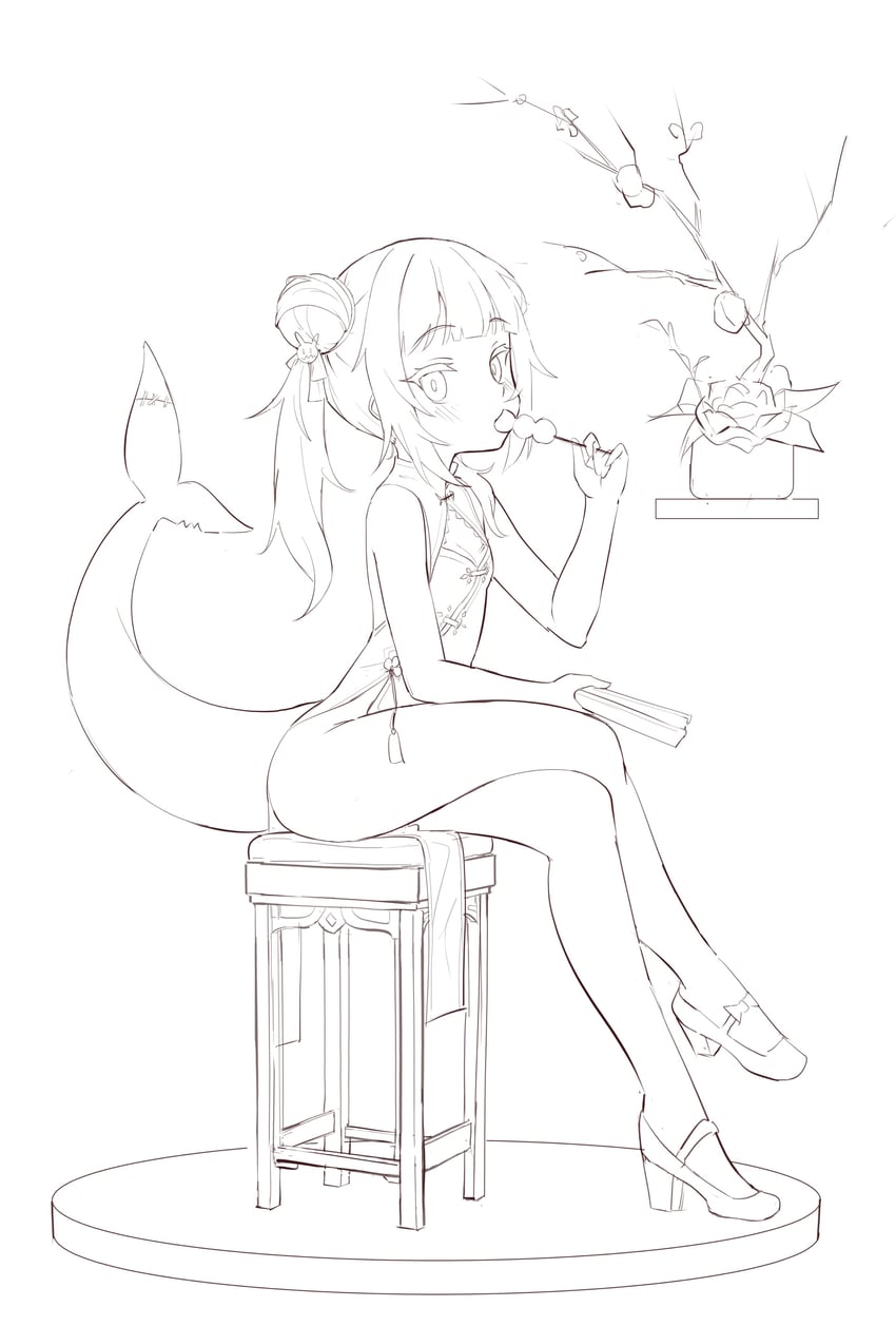 gawr gura (hololive and 1 more) drawn by hirotaka0125