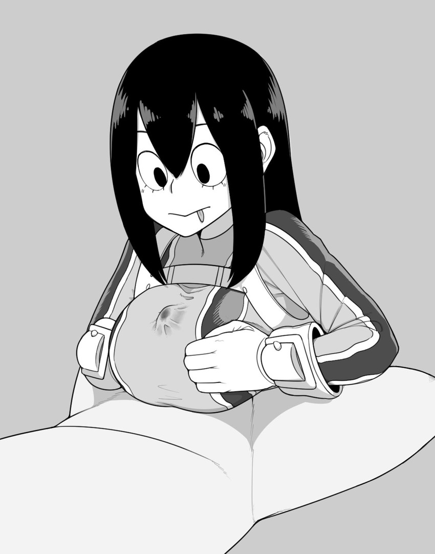 asui tsuyu (boku no hero academia) drawn by ekz_(robotekz)