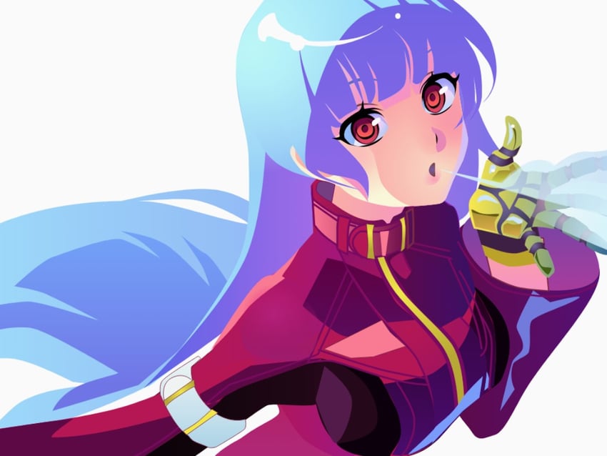 kula diamond (the king of fighters and 1 more) drawn by est_bk