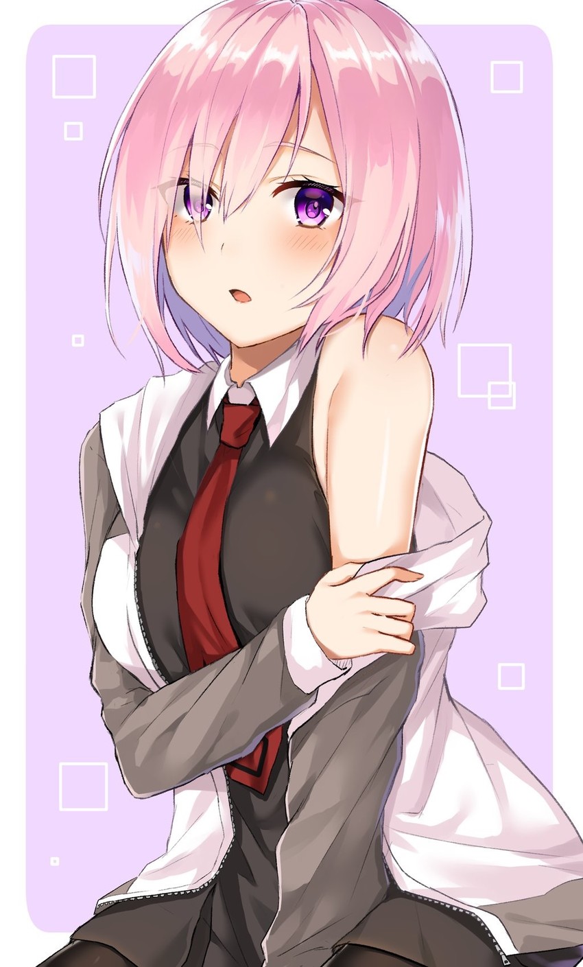 mash kyrielight (fate and 1 more) drawn by hizuki_higure